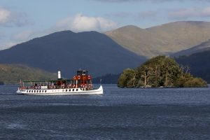 Tourist boat - Lake Windermere - Lake District - England